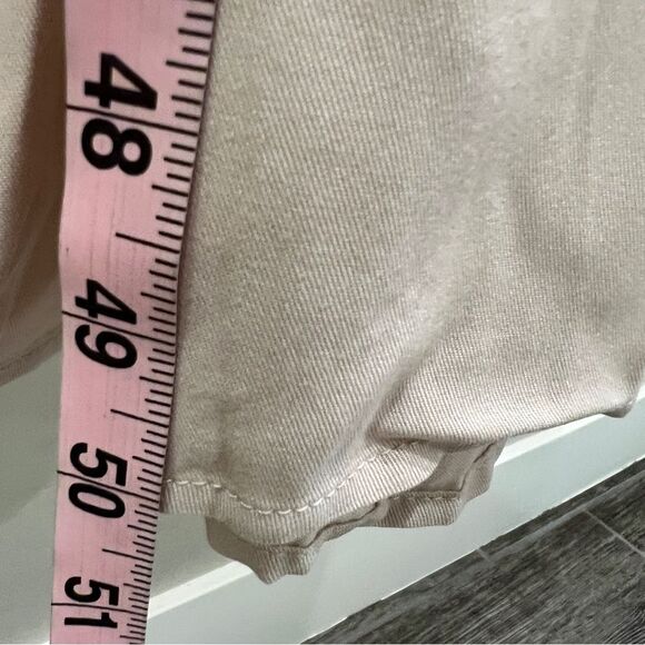 Apricot Cottagecore Smocked Tiered Midi Dress Short Sleeve Peachy Tan Medium NWT - Picture 10 of 16